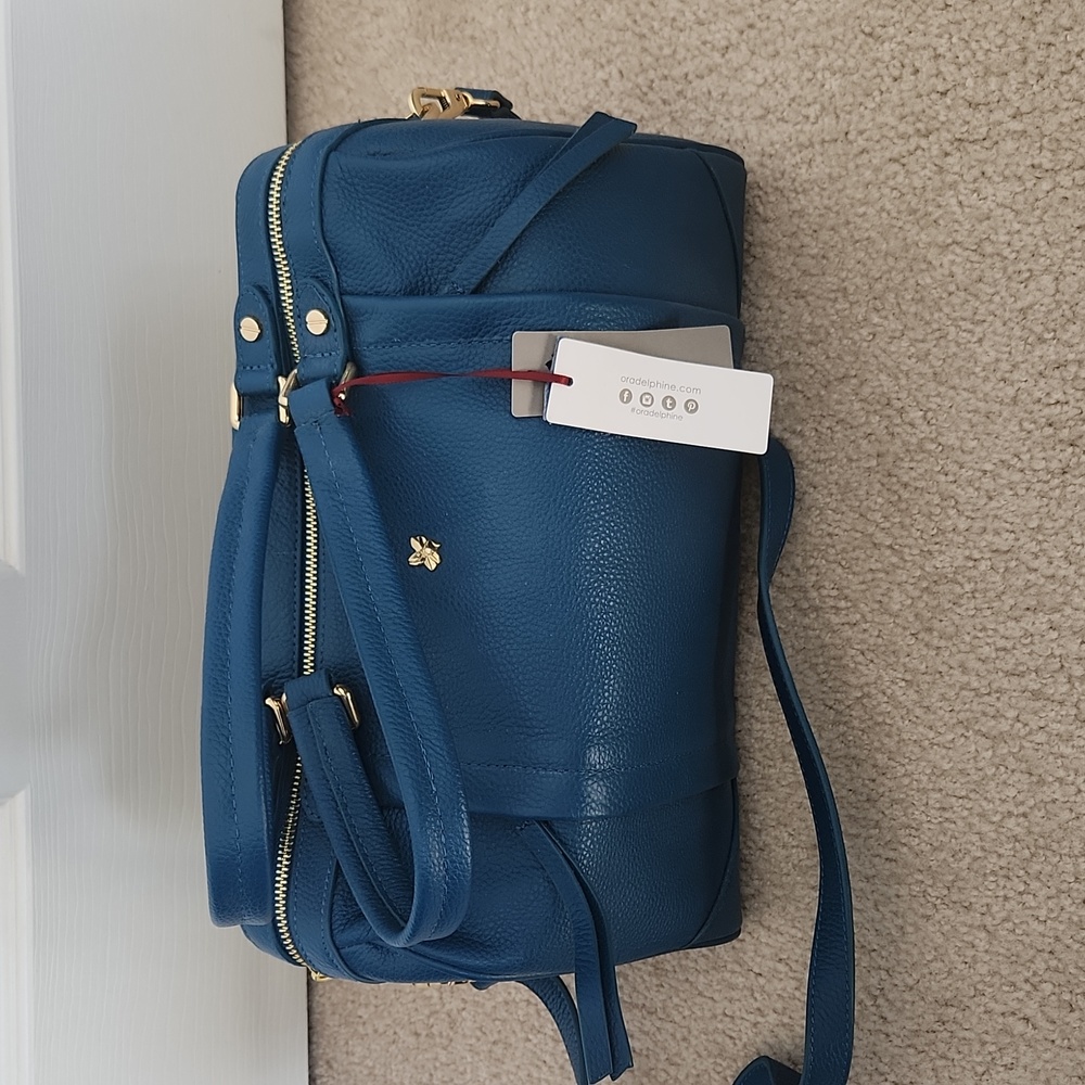 Ora Delphne Liza Satchel Teal